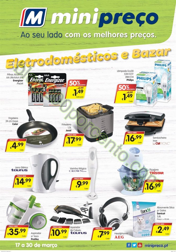 Antevisão Folheto MINIPREÇO Bazar promoções de