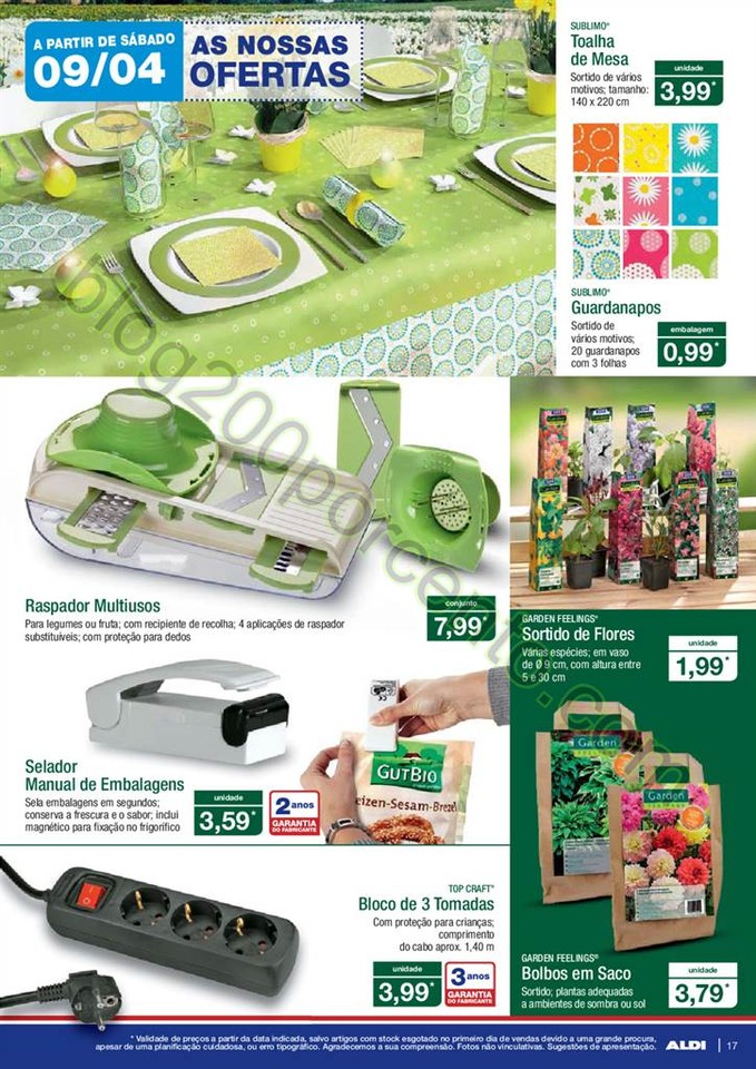 Antevisão Folheto ALDI Promoções a partir de 6 