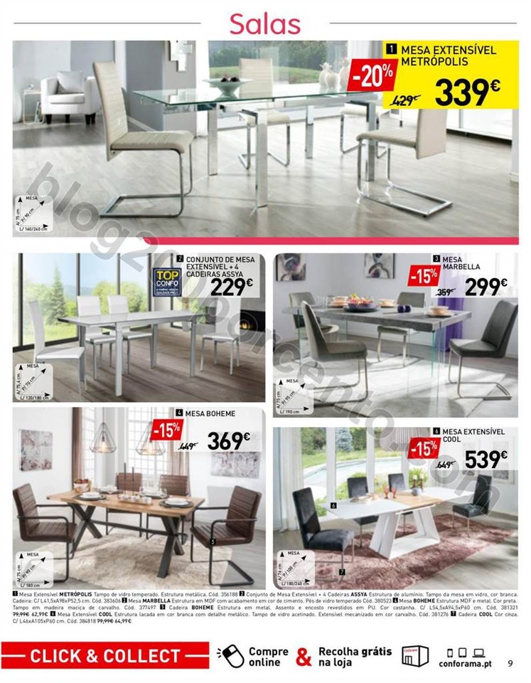 Novo FOlheto CONFORAMA Promoções de 8 a 29 junho