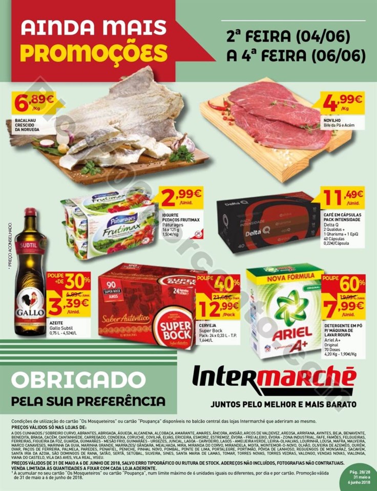 Antevisão Folheto INTERMARCHÉ Promoções de 31 
