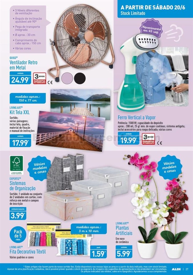 Antevisão Folheto ALDI Promoções de 17 a 23 ju