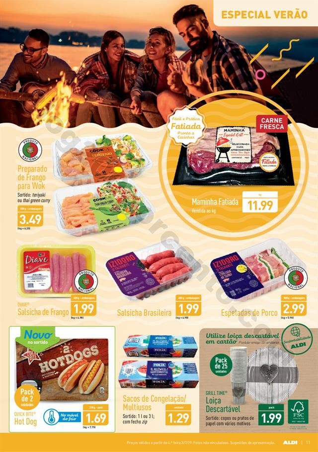 Antevisão Folheto ALDI Promoções a partir de 3 