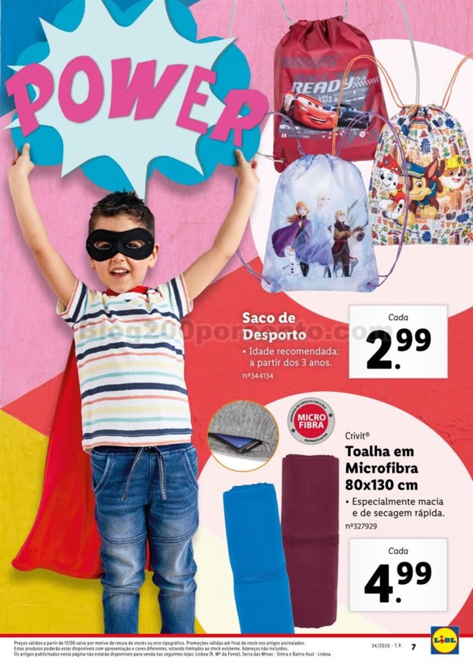 Antevisão Folheto LIDL Regresso às Aulas Promoç