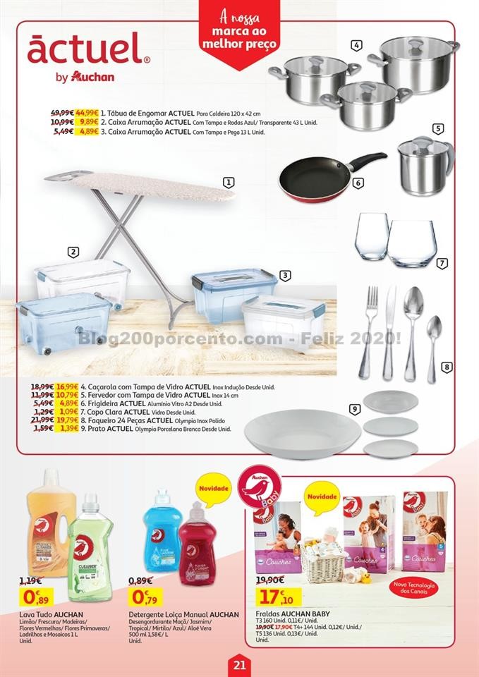 Antevisão Folheto AUCHAN Têxtil - Lar Promoçõe