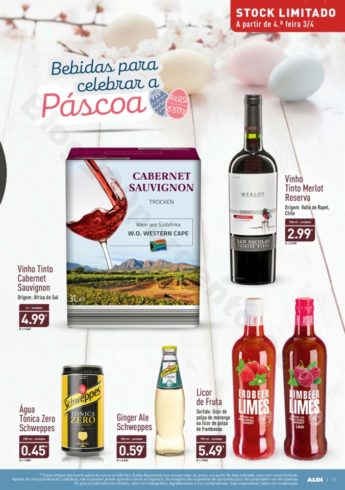 Antevisão Folheto ALDI Promoções a partir de 3 