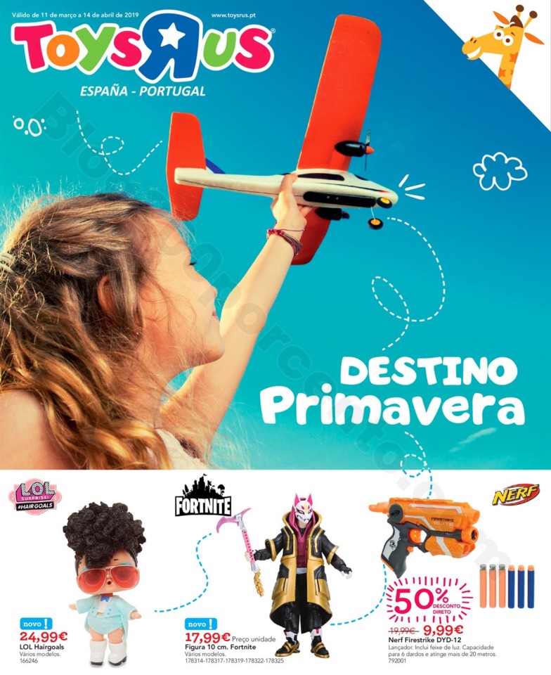 Antevisão Folheto TOYSRUS Primavera de 11 março 