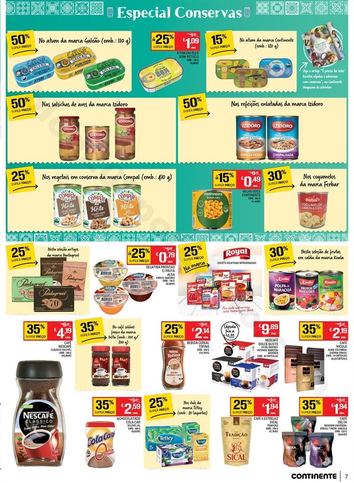 Antevisão Folheto CONTINENTE Madeira de 27 setemb