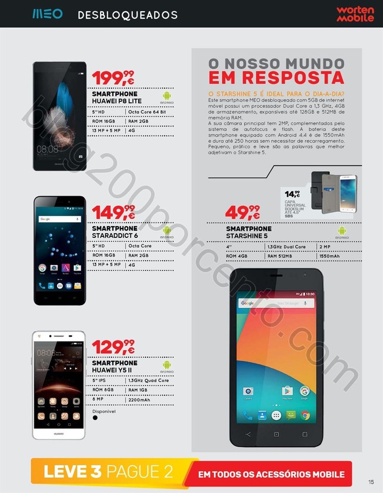Novo Folheto WORTEN Mobile promoções até 10 mai