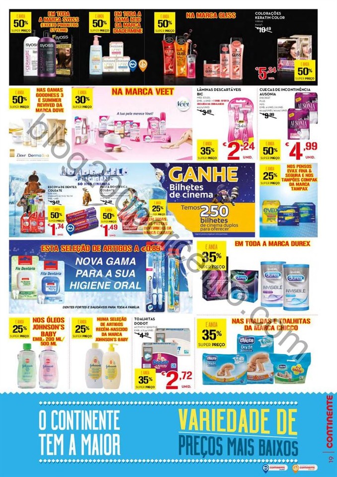 Antevisão Folheto CONTINENTE Promoções de 2 a 8