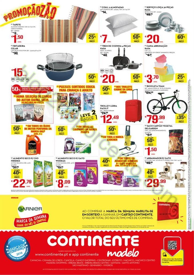 Antevisão Folheto CONTINENTE - MODELO Madeira de 