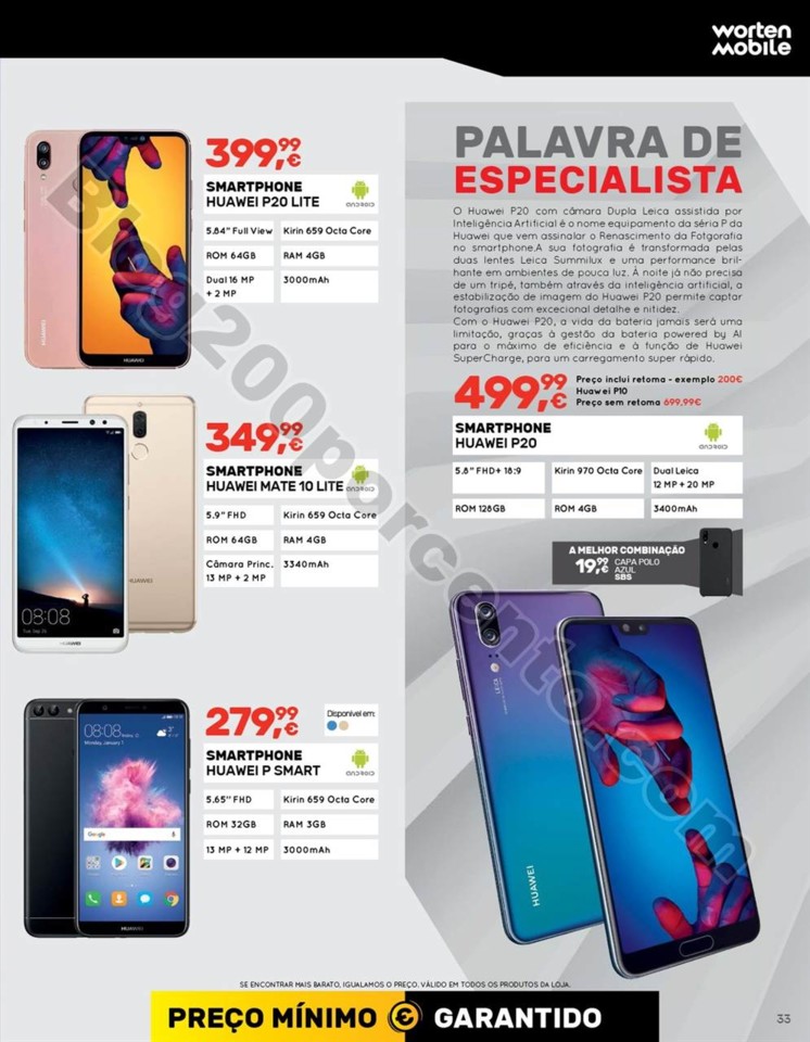 Novo Folheto WORTEN Mobile Promoções até 1 agos