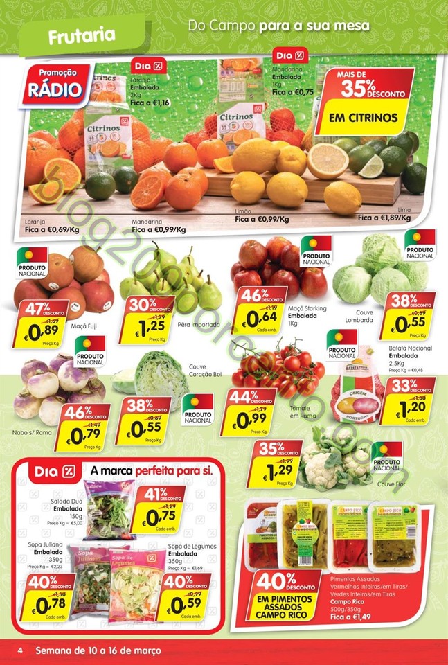 Antevisão Folheto MINIPREÇO Family de 10 a 16 ma