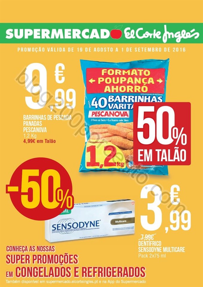 Antevisão Folheto EL CORTE INGLÉS Promoções de