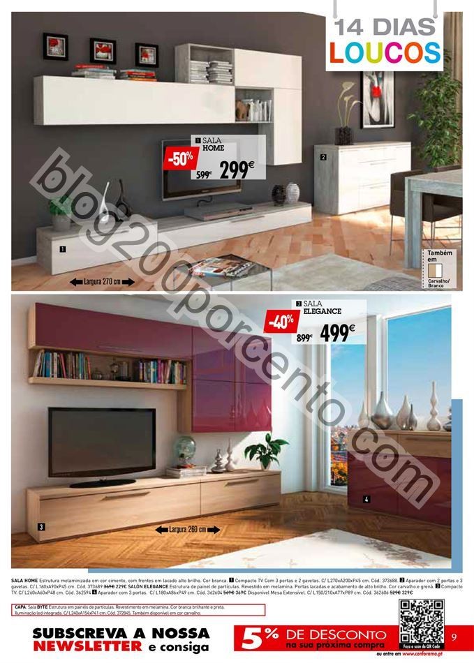 Antevisão Folheto CONFORAMA Festa Margem Sul de 1