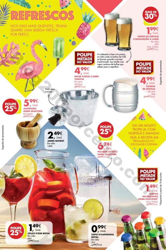 Antevisão Folheto PINGO DOCE Bazar Verão promoç
