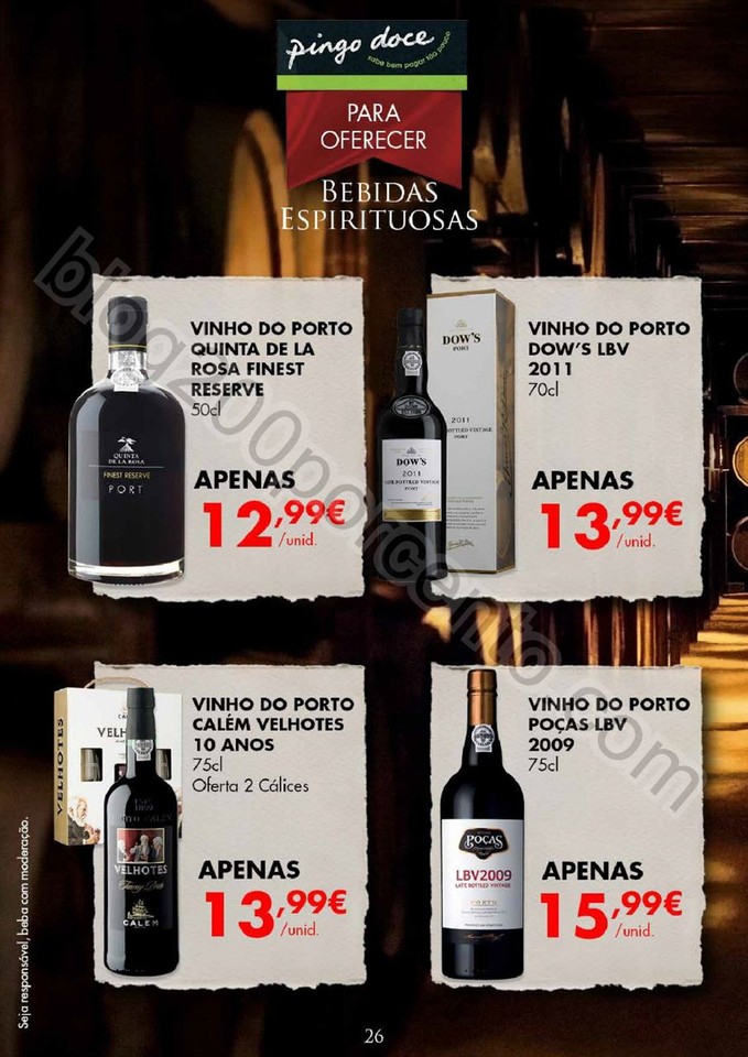 Novo Folheto Vinhos e Bebidas PINGO DOCE Promoçõ