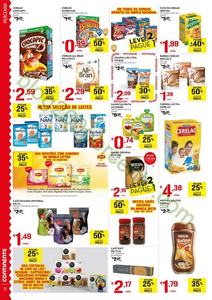 Antevisão Folheto CONTINENTE Promoções de 5 a 1