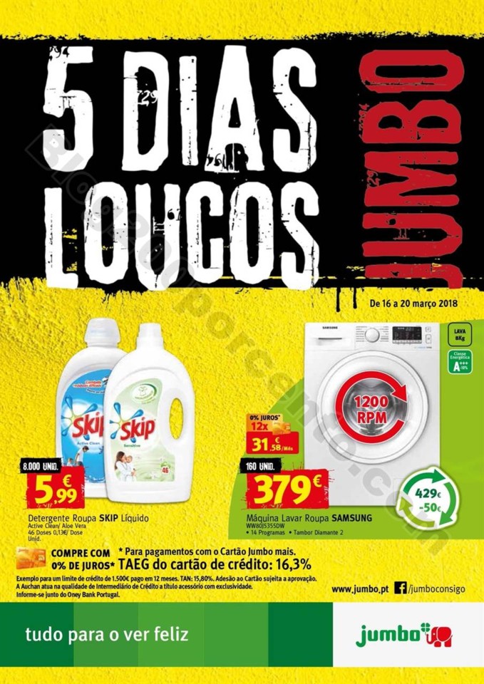 Antevisão Folheto JUMBO - JUMBO BOX 5 dias loucos