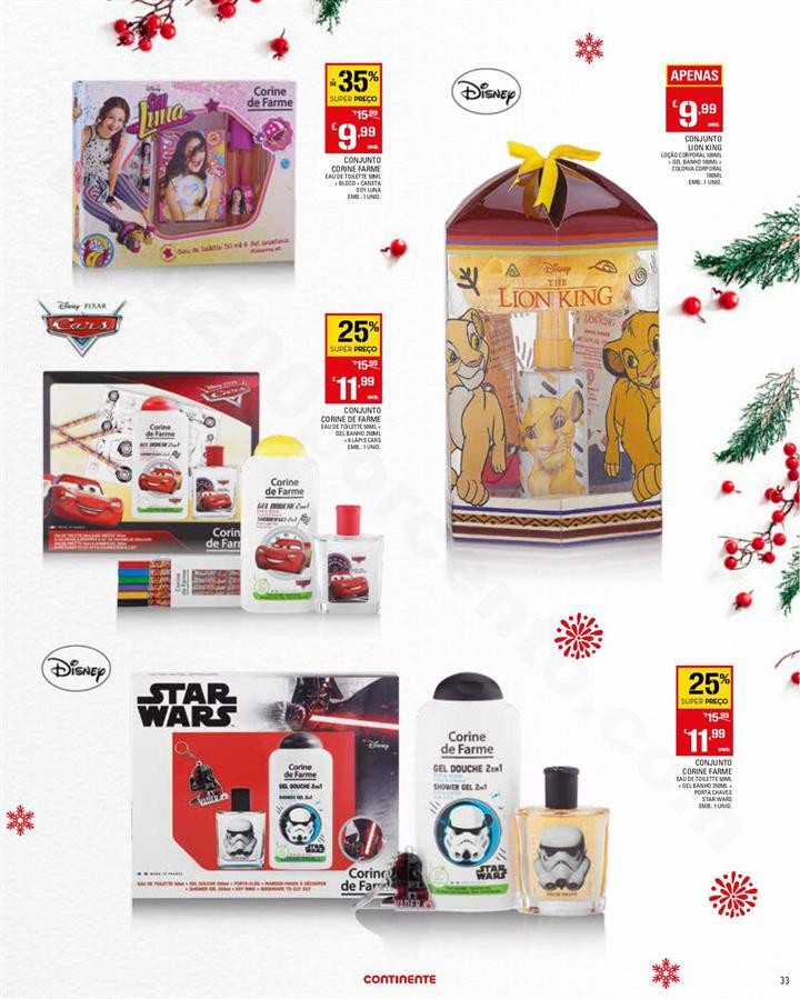 Natal em beleza CONTINENTE 29 outubro a 15 novembr