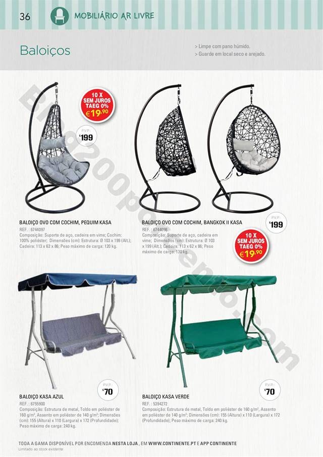 Antevisão Catálogo CONTINENTE Especial Ar Livre 