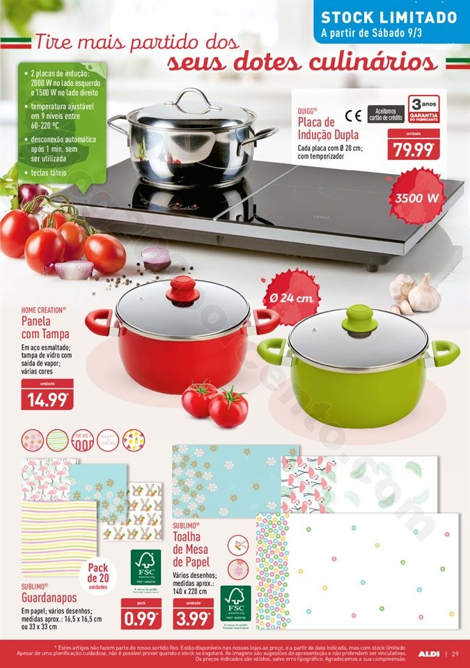 Antevisão Folheto ALDI Promoções a partir de 6 