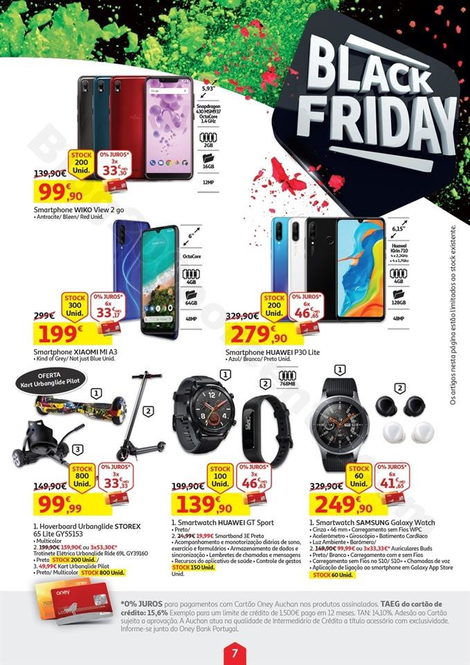 Antevisão Folheto AUCHAN Black Friday Promoções
