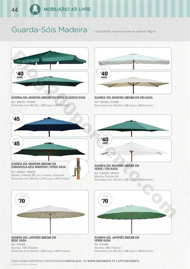 Antevisão Catálogo CONTINENTE Especial Ar Livre 