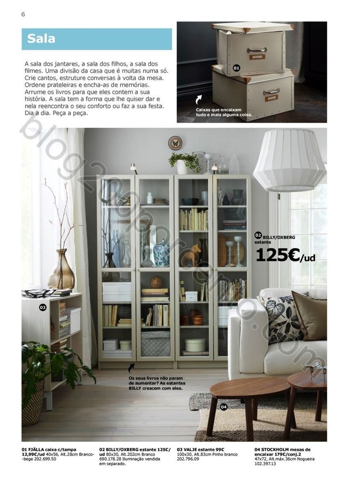 Antevisão Folheto IKEA Arrumação promoções de