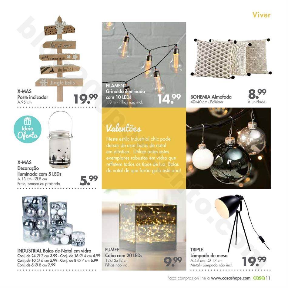 Antevisão Folheto CASA Natal promoções de 30 ou