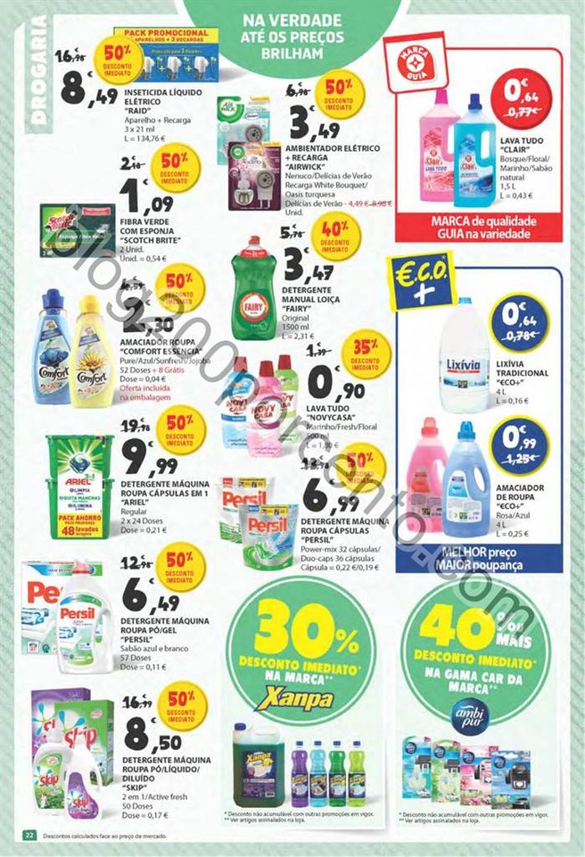 Antevisão Folheto E-LECLERC Promoções de 21 a 2