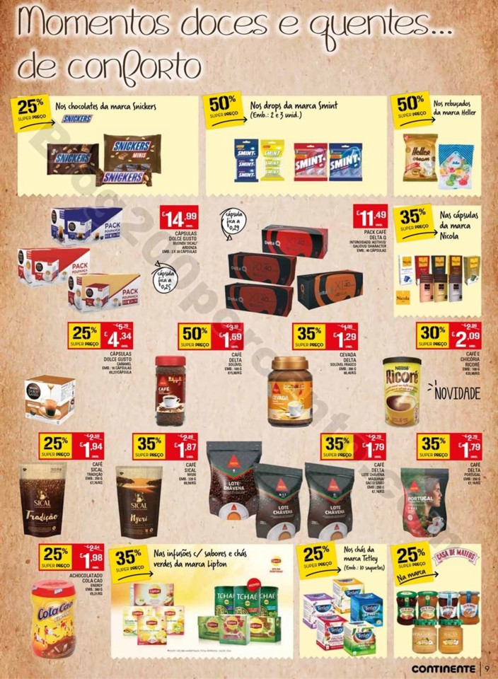 Antevisão Folheto CONTINENTE Madeira de 10 a 16 j