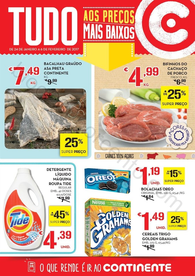 Antevisão Folheto CONTINENTE Açores Promoções 