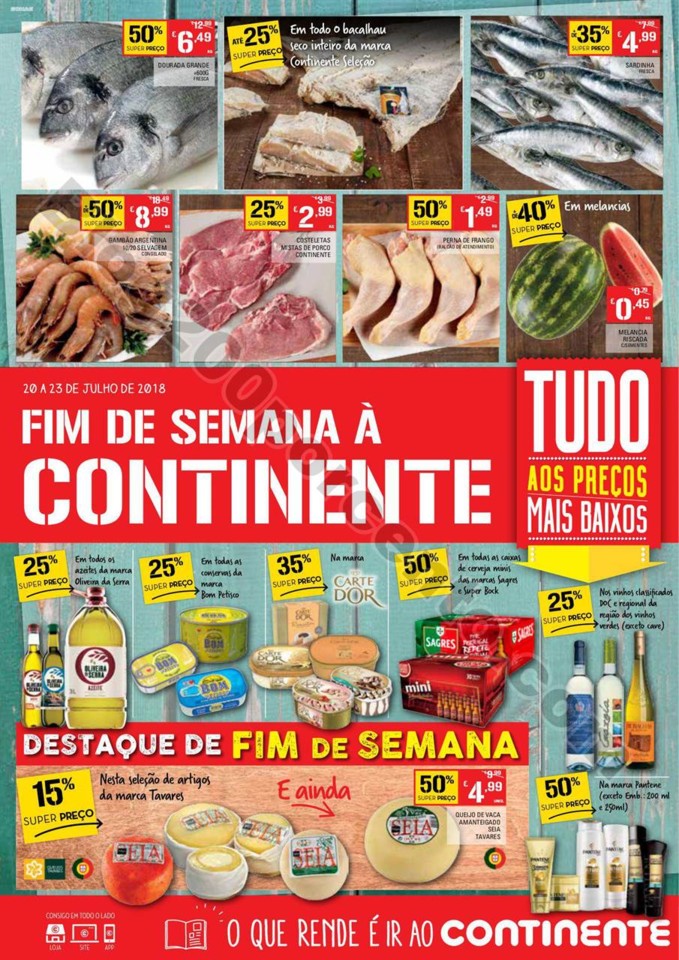 Antevisão Folheto CONTINENTE Fim de semana 20 a 2
