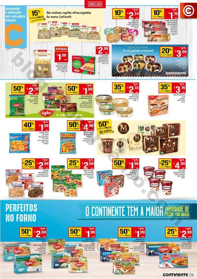 Antevisão Folheto CONTINENTE Promoções de 11 a 