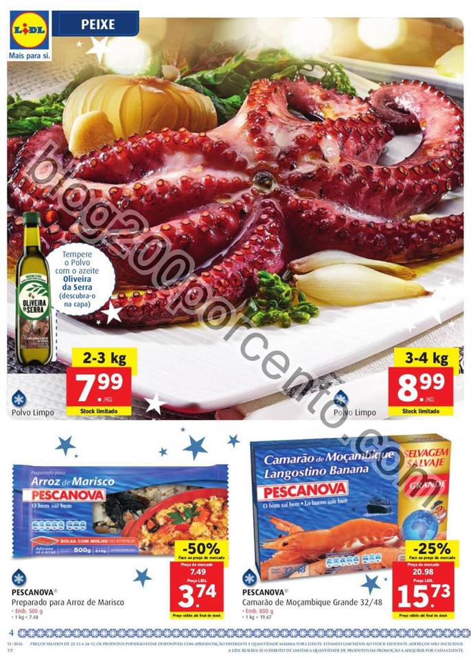 Antevisão Folheto LIDL Promoções de 22 a 28 dez