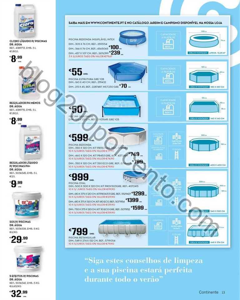 Antevisão Folheto CONTINENTE Verão promoções d