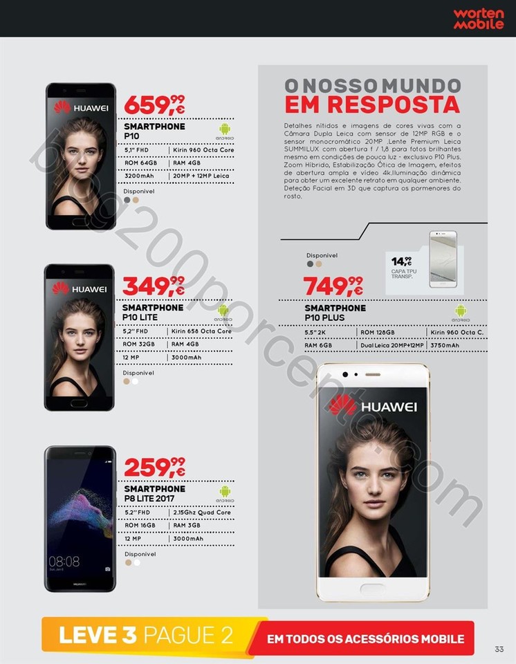 Novo Folheto WORTEN Mobile promoções até 10 mai