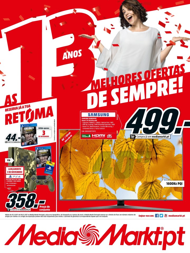 Antevisão Folheto MEDIA MARKET Promoções de 1 a