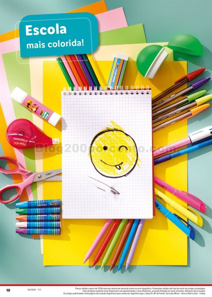 Antevisão Folheto LIDL Regresso às Aulas Promoç