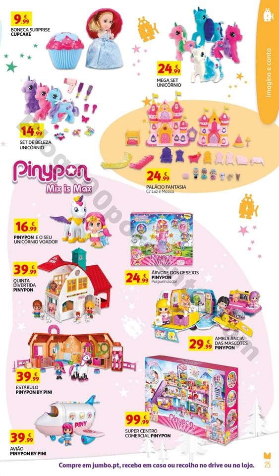 Antevisão Catálogo JUMBO Brinquedos Natal promo