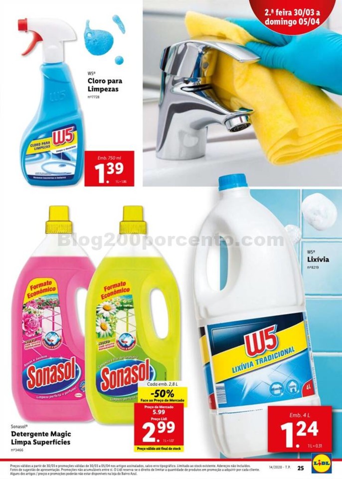 Antevisão Folheto LIDL Promoções de 30 março a