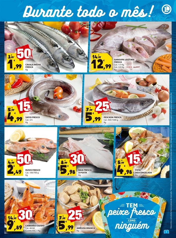 Antevisão Folheto E-LECLERC Frescos Promoções d