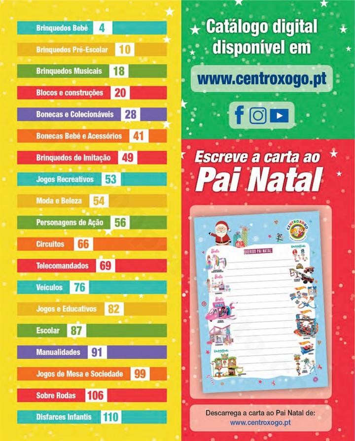 Antevisão Folheto CENTROXOGO Brinquedos Natal p (