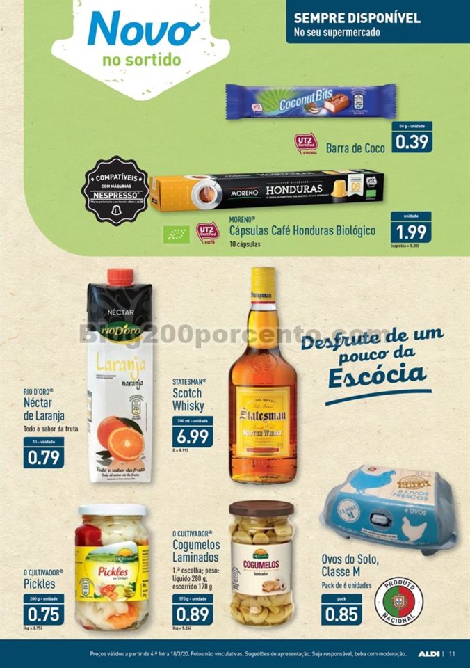Antevisão Folheto ALDI Promoções a partir de 18