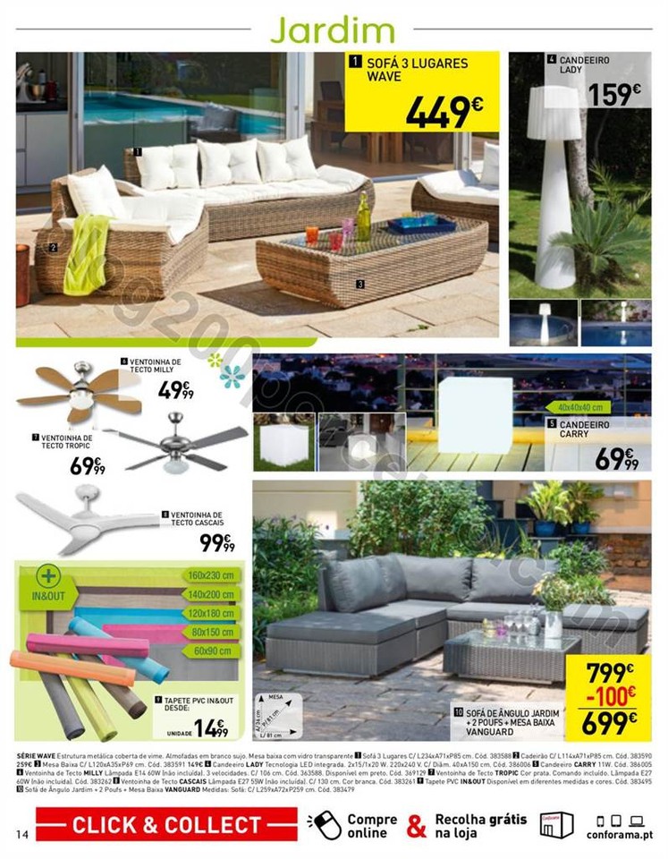 Novo FOlheto CONFORAMA Promoções de 8 a 29 junho