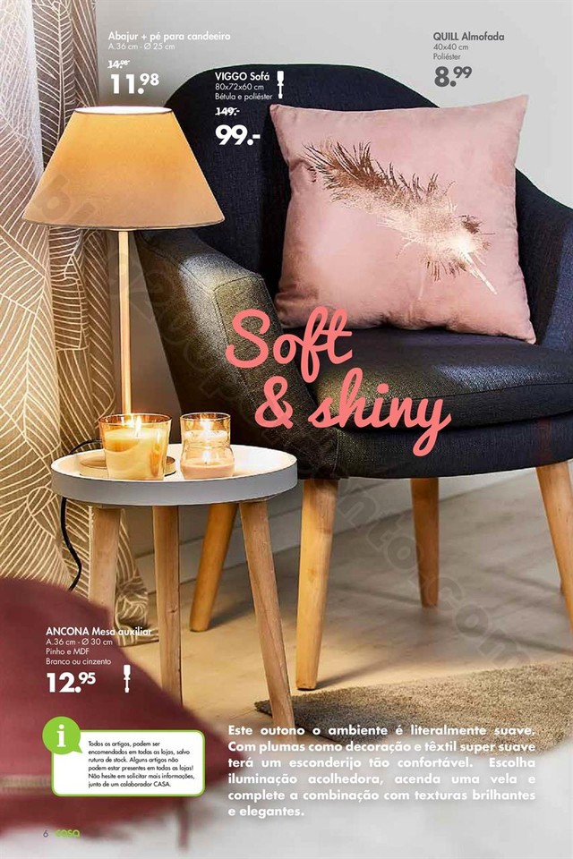 Antevisão Folheto CASA Outono Promoções de 2 a 