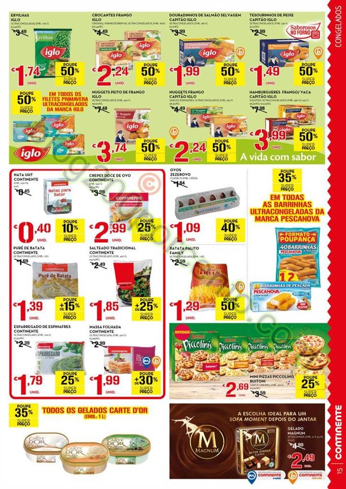 Antevisão Folheto CONTINENTE Promoções de 5 a 1