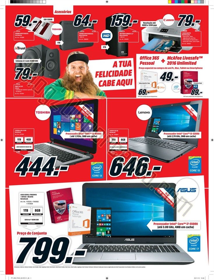 Antevisão Folheto MEDIA MARKT promoções de 3 a 