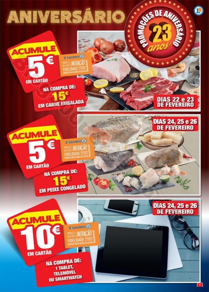 Antevisão Folheto E-LECLERC Promoções de 20 a 2