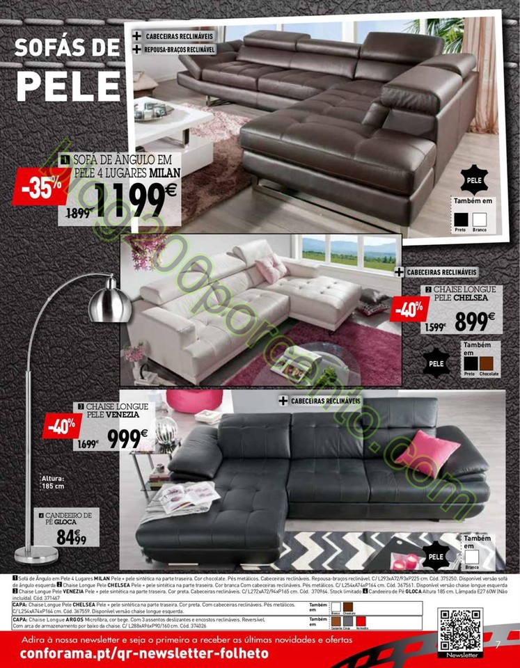 Antevisão Folheto CONFORAMA Promoções de 25 fev